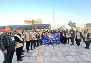 گزارش تصویری از اولین کاروان رسانه ای بسیج رسانه استان خوزستان به مرزچذابه