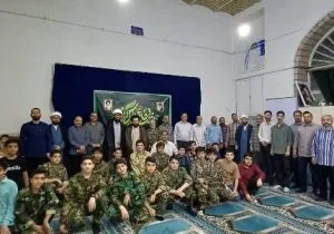 برگزاری مراسم گرامیداشت هفته دفاع مقدس در مسجد صاحب‌الزمان(عج) پایگاه صاحب‌الامر(عج)